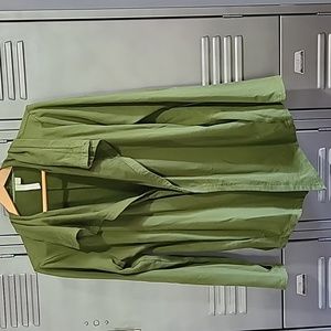 Green Tea Olive Green Waterfall Neck Sweater Size X-Large